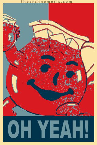 Kool Aid Man Obamicon